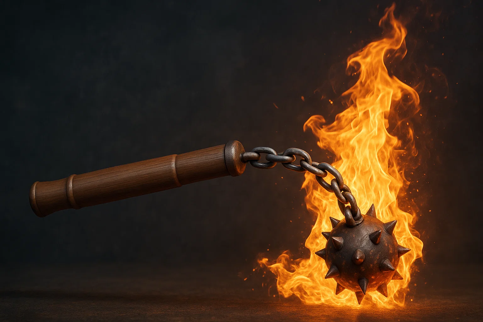 Flaming Mace