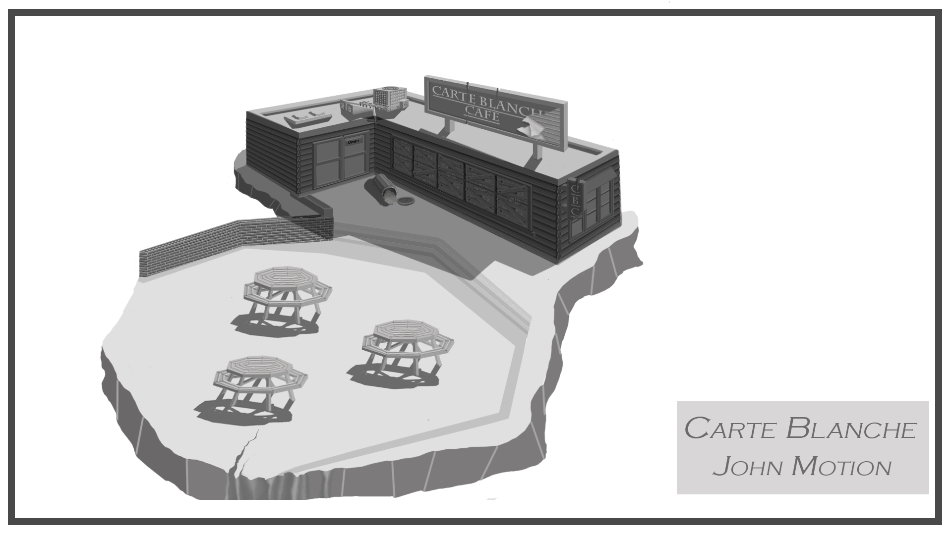 Cafe Interior Floor Plan