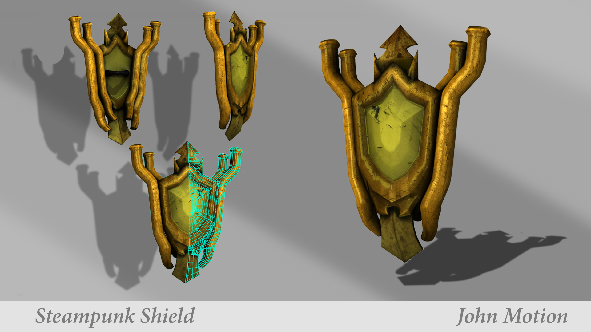 Steampunk Shield